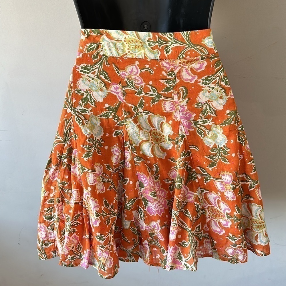 Free People End Of The Island Godet Skirt size 8 - Picture 6 of 16